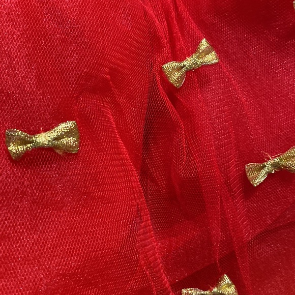 Holiday JOY dog dress tutu large - Picture 3 of 10